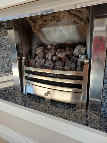 Cast iron chrome fire - cast,