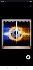 Football 3D Fire Soccer Ball
