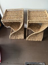 bali+pari End tables  23”H X