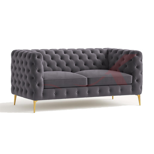 Storex tufted velvet - velvet, sofa