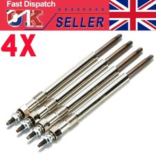 4X Heater Glow Plugs For Nissan Qashqai Juke Note Micra Cube Pulsar NV200 1.5Dci