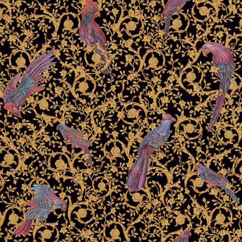 Versace barocco birds - iv,