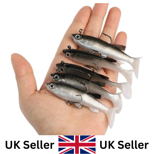 Jig head soft silicone bait - soft,