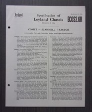 LEYLAND COMET SCAMMELL Tractor