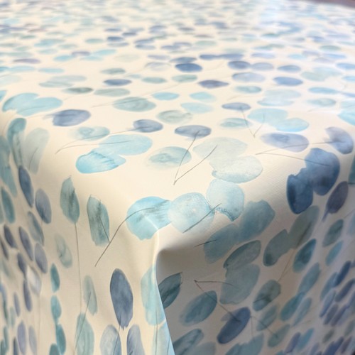 Lunaria blue vinyl - wipe, clean