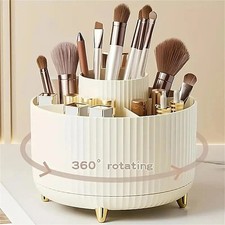 360° Rotating Makeup Organiser Brush Holder Cosmetic Organiser Brush Storage