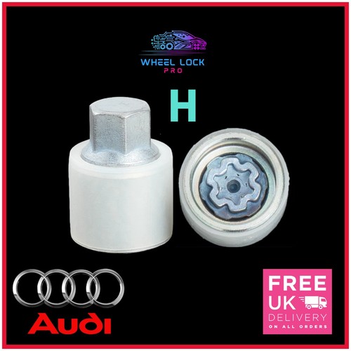 Audi new locking wheel nut - locking,