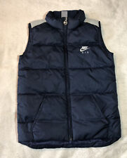 Nike Air Body Warmer Coat Jacket - Dark Blue - Size M Medium EU 140-142 Used