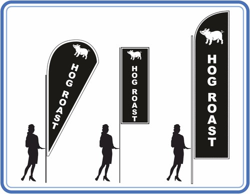 Hog roast flags ideal - roast,