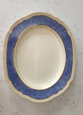 Rare Alfred Meakin “Royal Marigold” Large Serving Platter –Gilded -Mora