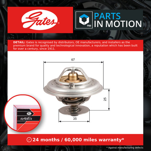 Coolant thermostat fits - thermostat, bmw