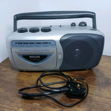 Phillips AQ4150 Radio/Cassette Silver - Read Description 