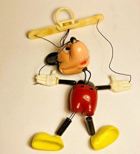 Mickey mouse string - puppet,