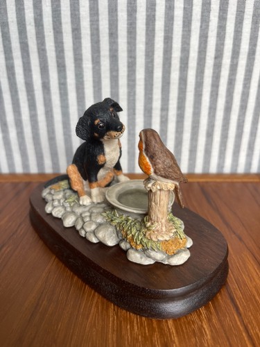 Border fine arts puppy - border,