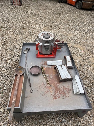 Flamefast tilt crucible - flamefast,