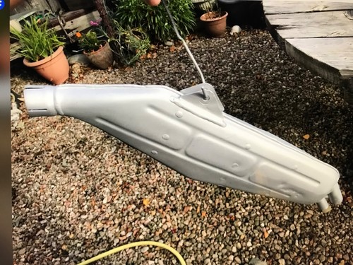Honda rtl250s tail exhaust - honda,