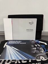 NISSAN MICRA K14 OWNERS PACK /