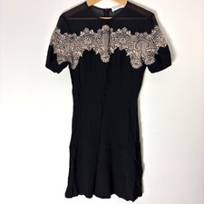 Sandro Dress Size M 10 Black