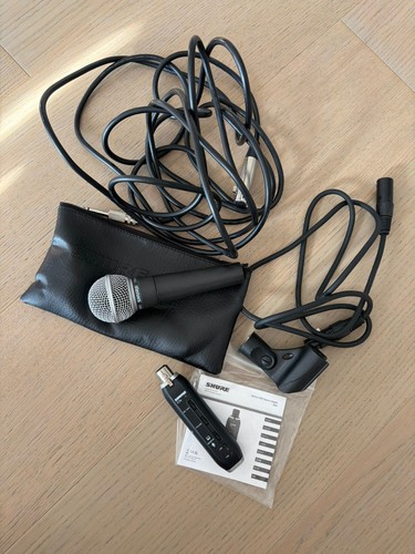Mic shure sm58 x2u - shure, +