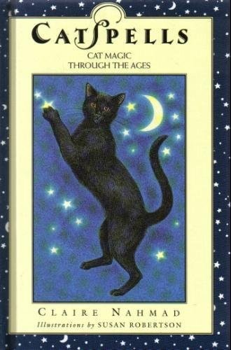 Cat spells magic through - cat,