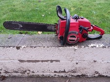 Jonsereds 49 SP Chainsaw 49cc 15" Bar Swedish Semi Pro Petrol Runs Needs Chain