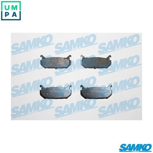 Brake pad set disc - set,