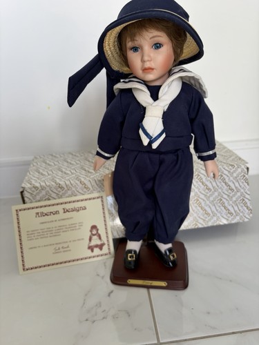Alberon porcelain doll named - porcelain,