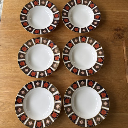 Royal crown derby soup - crown,