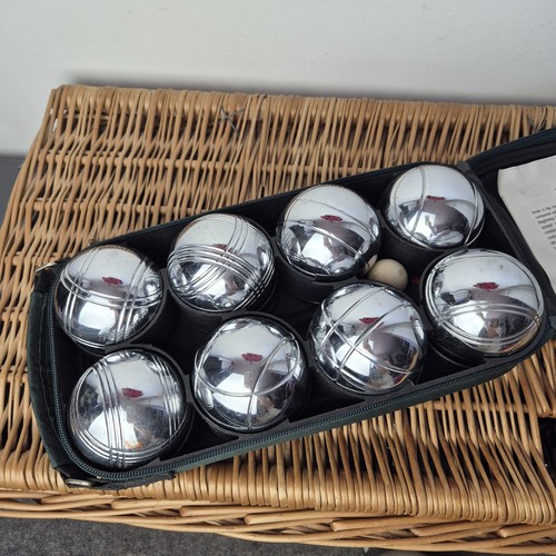 Boules petanque set - boules, metal