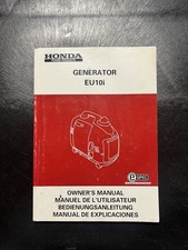 Honda EU10i Owners Manual |