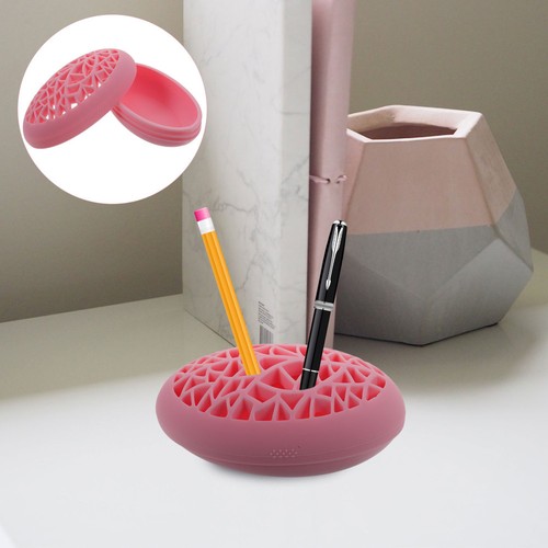 Silicone cosmetic brush holder - silicone,