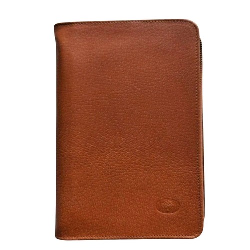 Mulberry leather planner - mulberry,