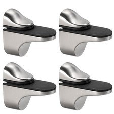 4Pcs Adjustable Glass Shelf