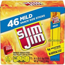 Slim Jim Meat Sticks, MILD