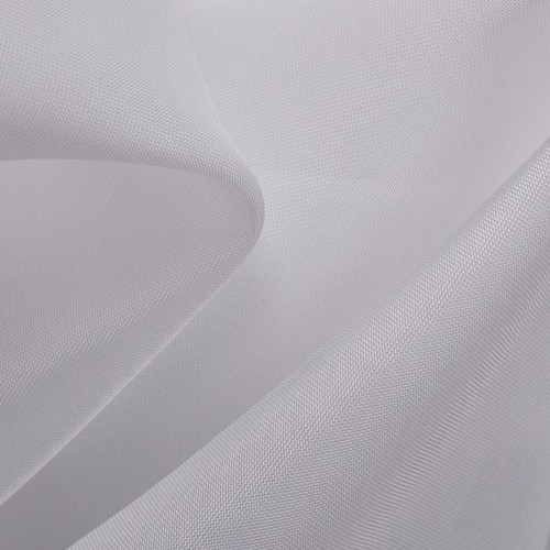 Plain curtain voile fabric - plain,