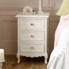 White bedside table - , chest