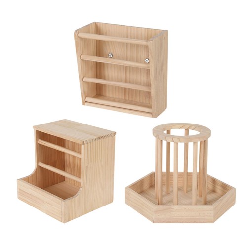 Rabbit wooden hay rack - rabbit, bunny
