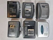 6 X Sony Cassette Walkmans For