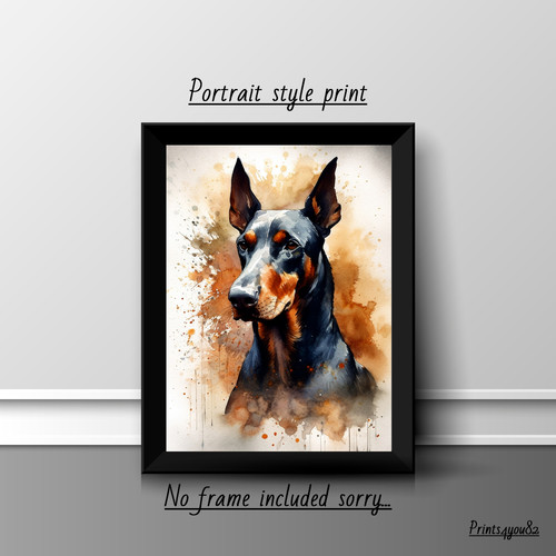 Doberman pinscher picture - doberman, a4