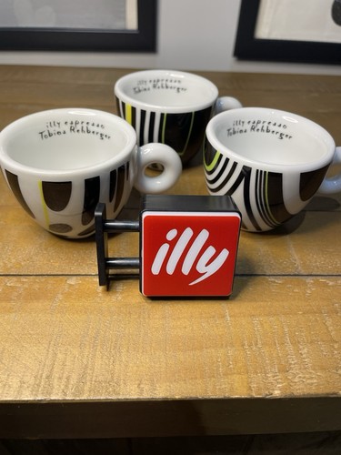 Illy espresso cups - x3, by