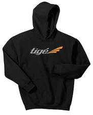 TIGE BOATS HOODIE SWEAT SHIRT WAKE BOARD SKIER RZ PULLOVER SURF BOAT
