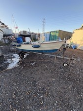 Bonwitco Fishing Boat With Trailer Come With 15hp Tohatus 2 Stroke