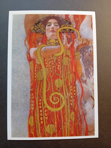 Gustav klimt art postcard - gustav,