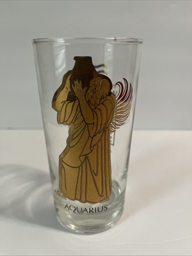 Vintage mcm zodiac - zodiac, glass