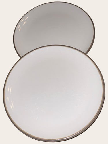 Denby truffle dinner plates - truffle, 2x
