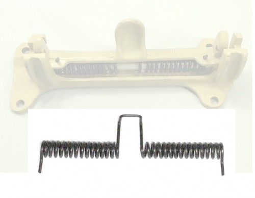 Spring tension spring for