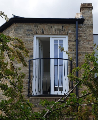 Powder coated juliet balcony - coated,