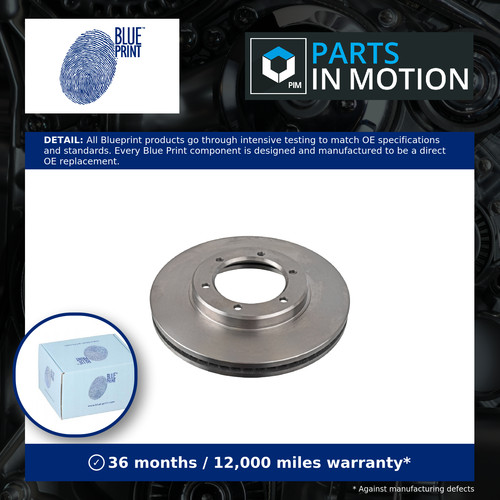 Brake discs pair vented - discs,