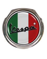 Vespa Italy Flag Grille Badge - FREE FIXINGS