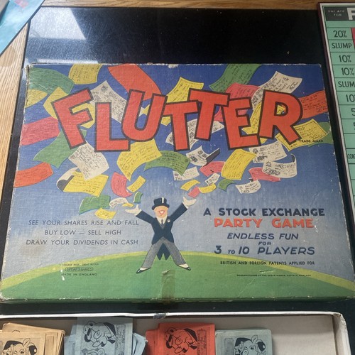 Flutter board game 1950 - game, 1950's